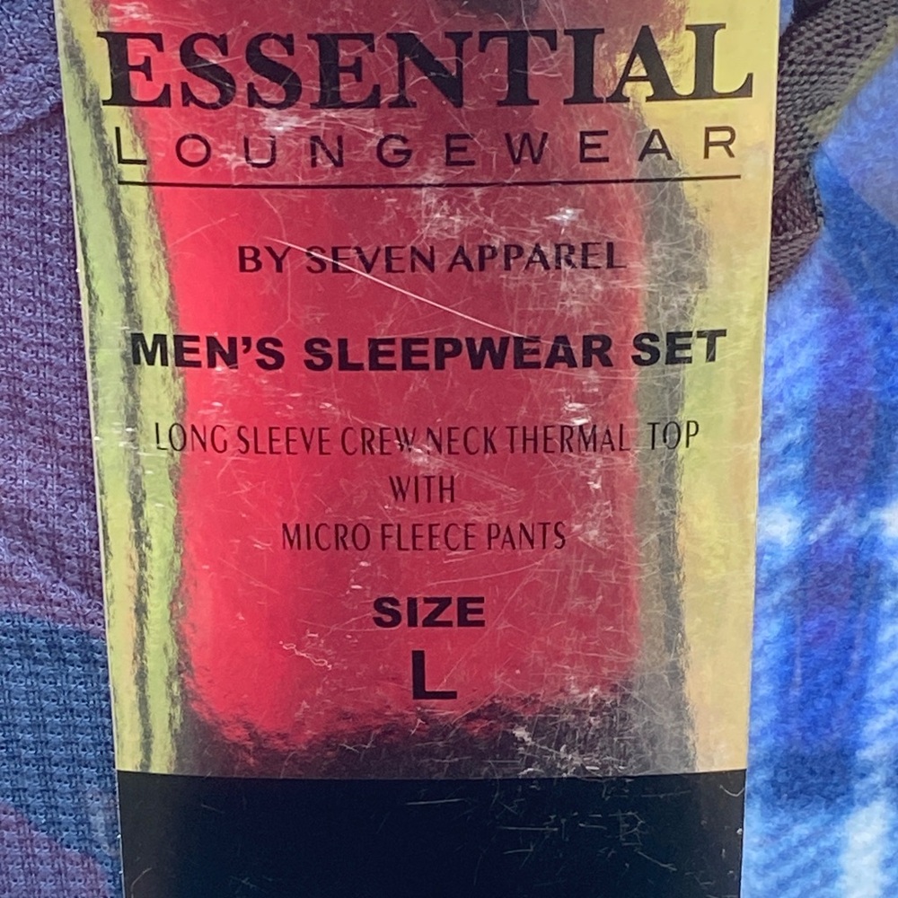 Essentials Lounge Set - Black and Blue